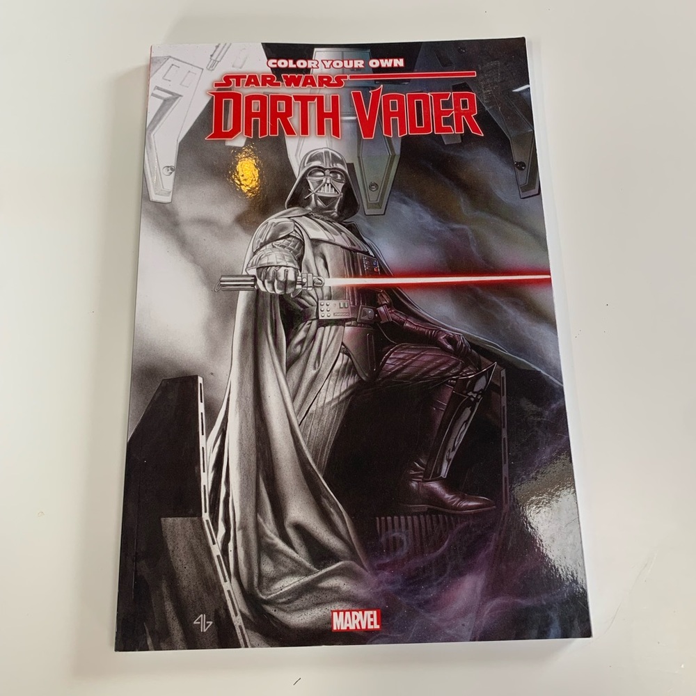 STAR WARS Color your own Darth Vader Coloring book